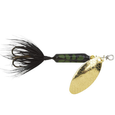 Original Rooster Tail with Treble-Black Coachdog-1/8oz-