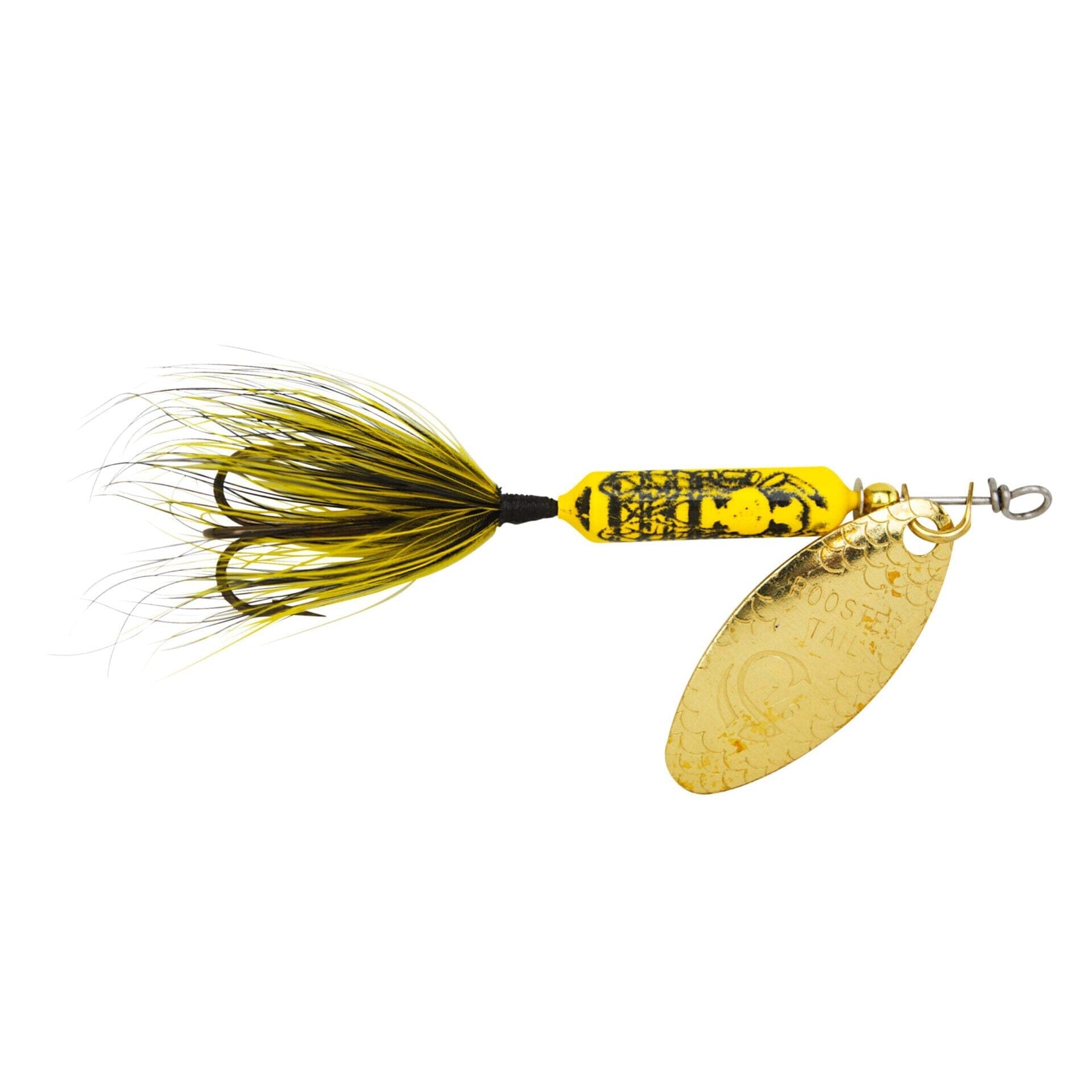 Original Rooster Tail with Treble-Bumble Bee-1/16oz-
