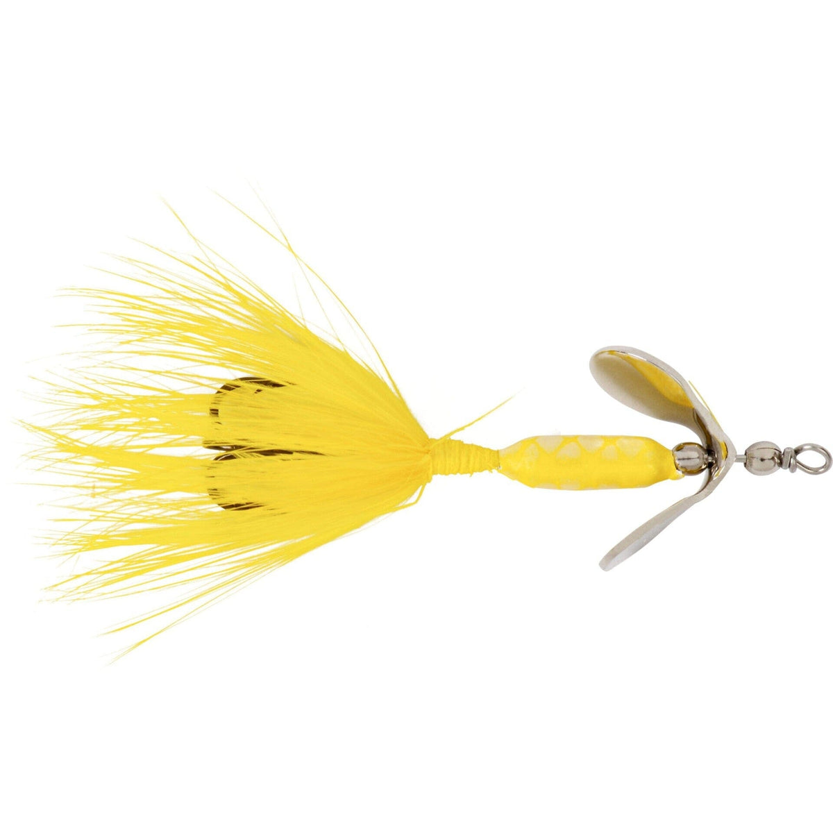 Original Rooster Tail with Treble Yellow 1/32oz 