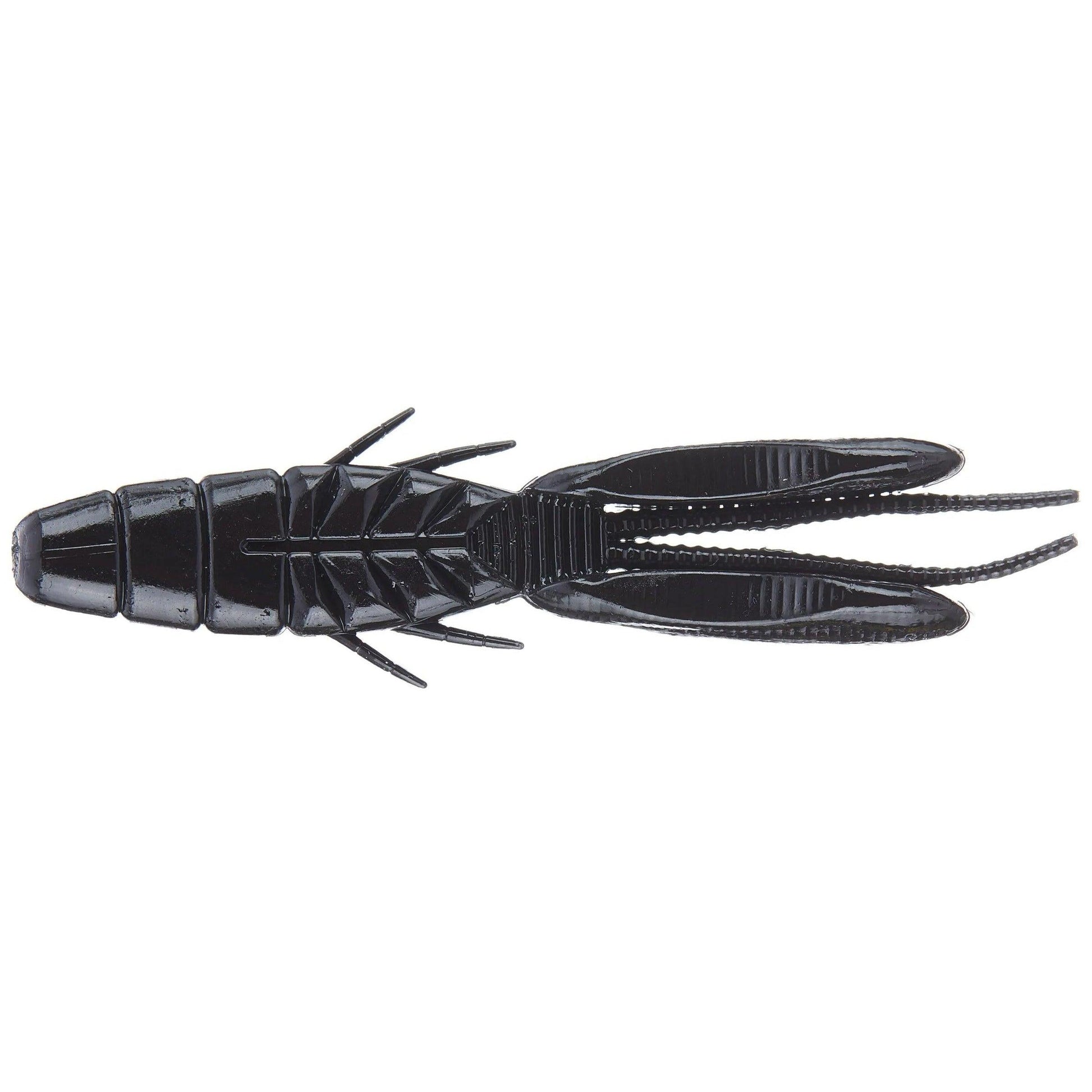 OSP DoLive Beaver Creature Bait-Black-3.5" 6pk-