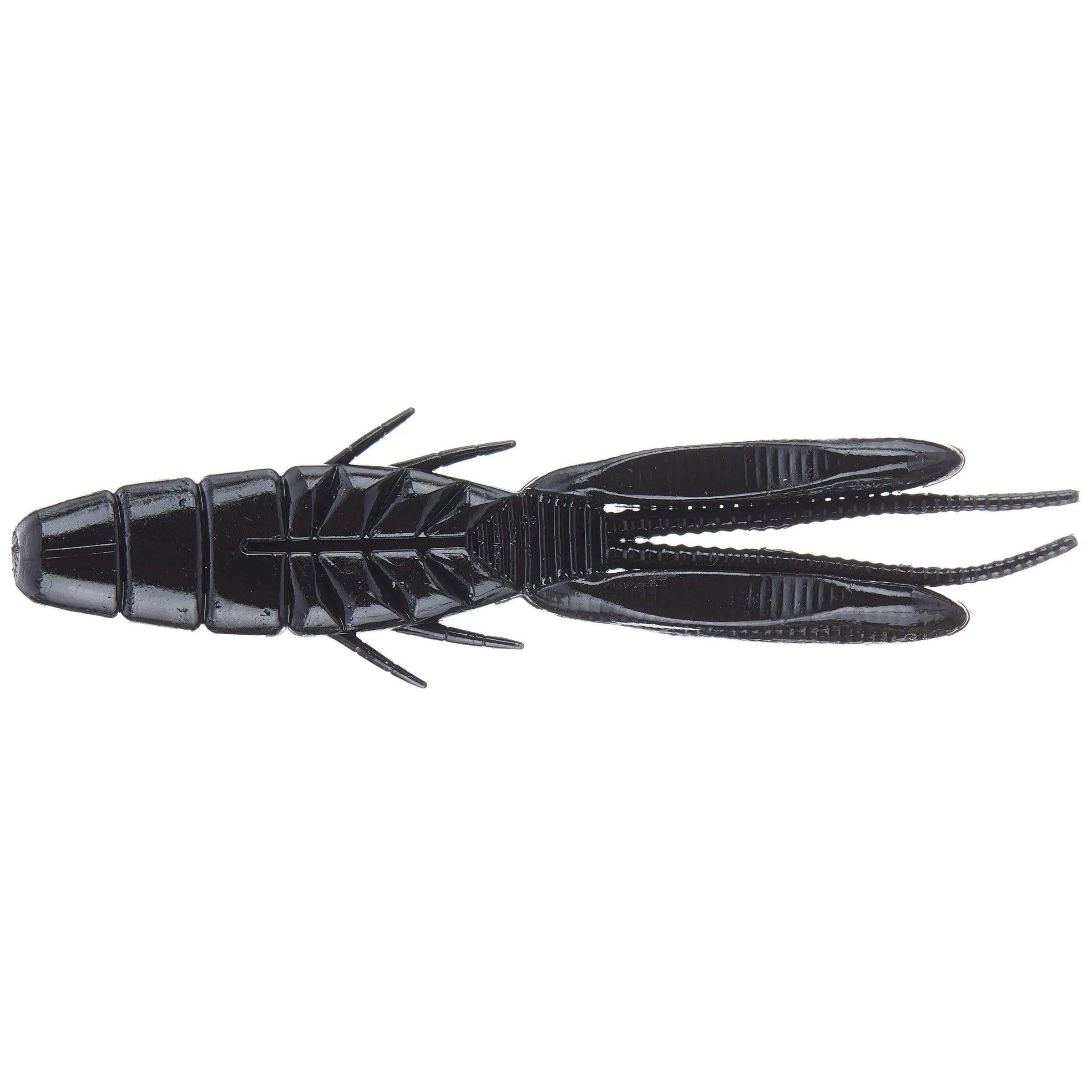 OSP DoLive Beaver Creature Bait-Black-3.5" 6pk-