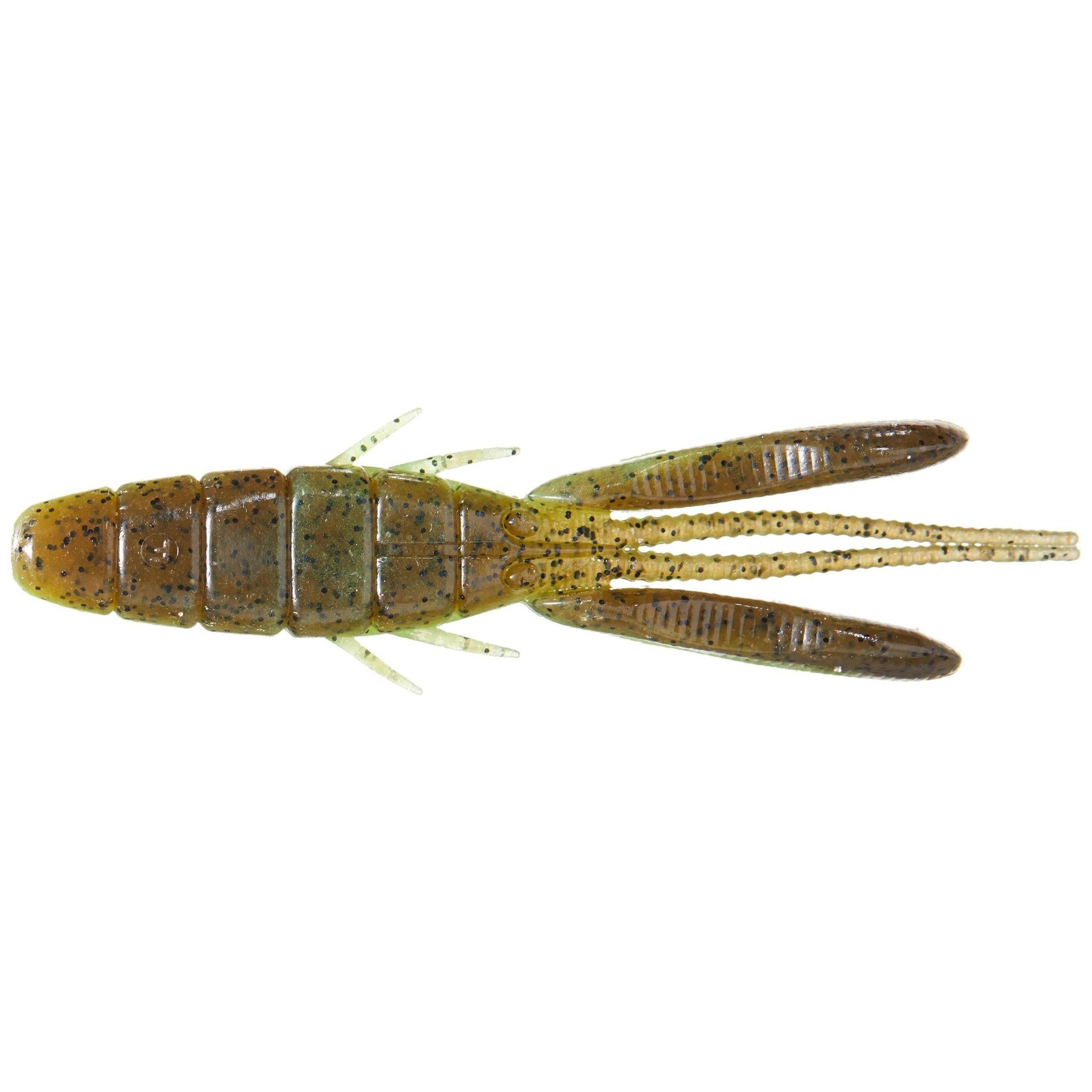 OSP DoLive Beaver Creature Bait-Green Pumpkin/Chart-3.5" 6pk-