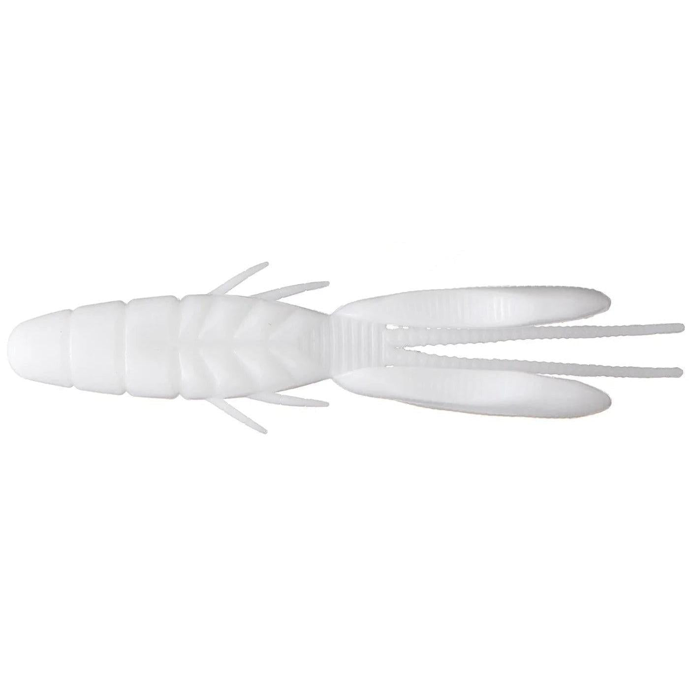OSP DoLive Beaver Creature Bait-Solid White-3.5" 6pk-
