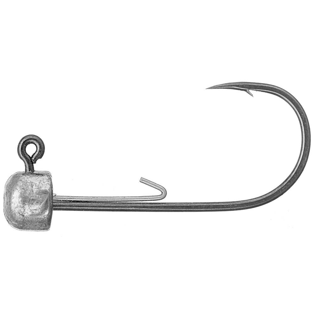 Owner Block Head Jig Head 1/16 3pk Unpainted 