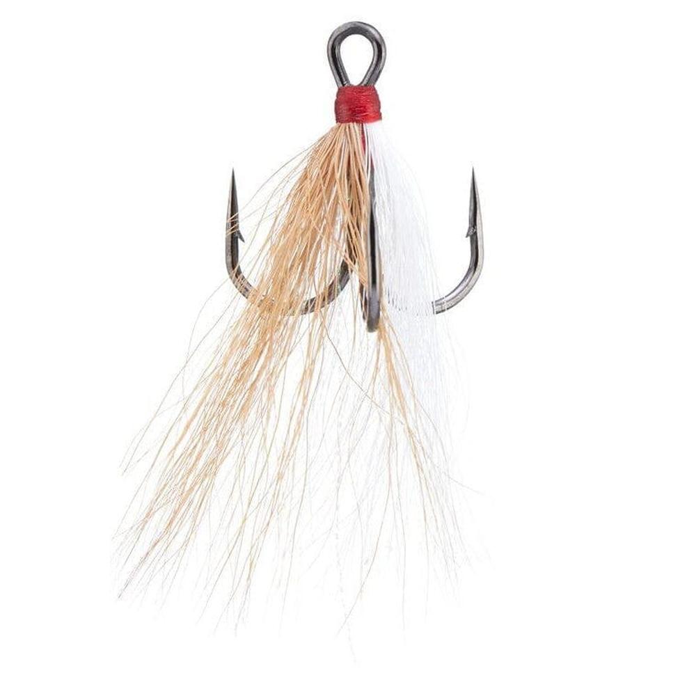 Owner DT-36BC Dress Treble Hook 2 Brown/White 