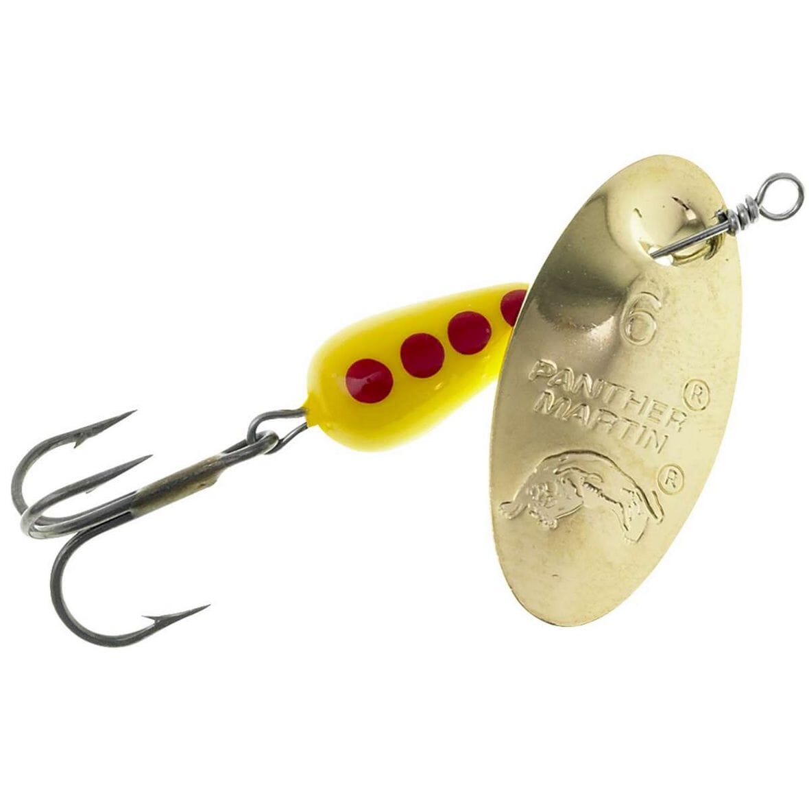 Panther Martin InLine Spinner-1/16oz-Gold Yellow-