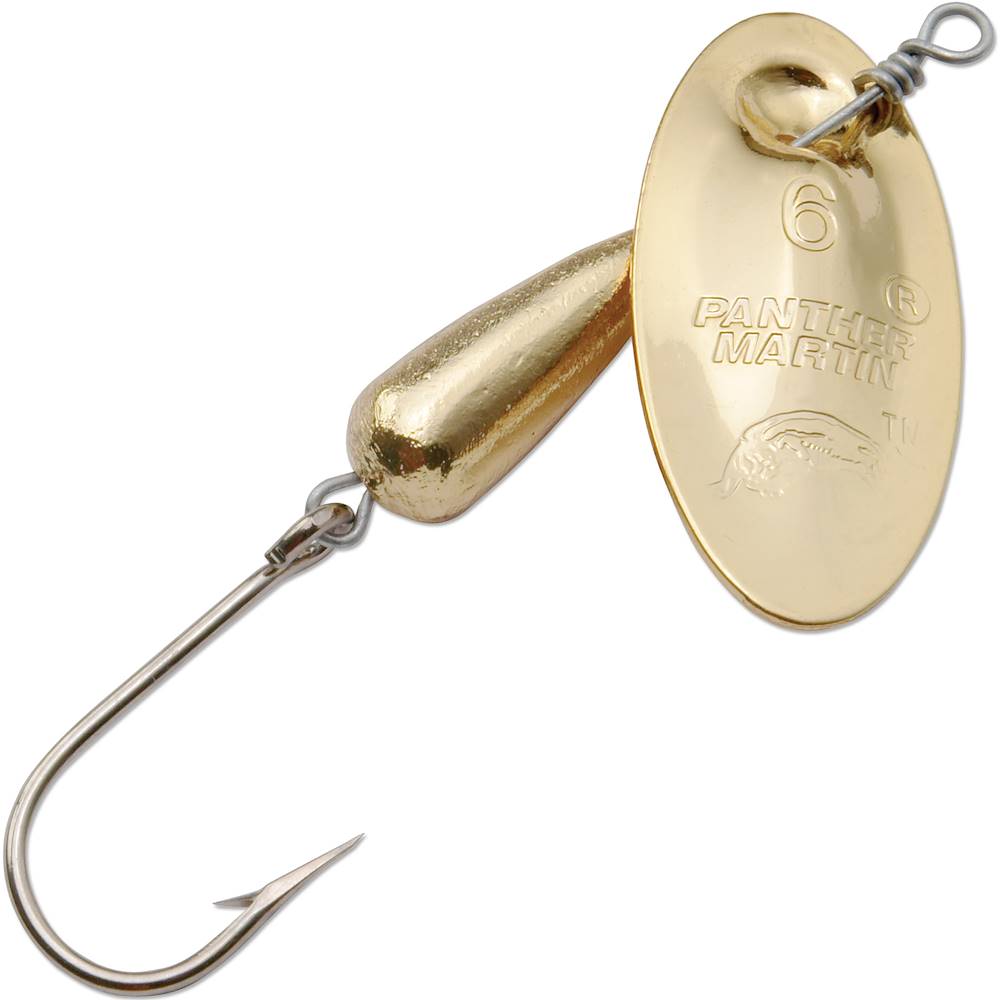 Panther Martin InLine Spinner Single Hook Gold 1/16oz