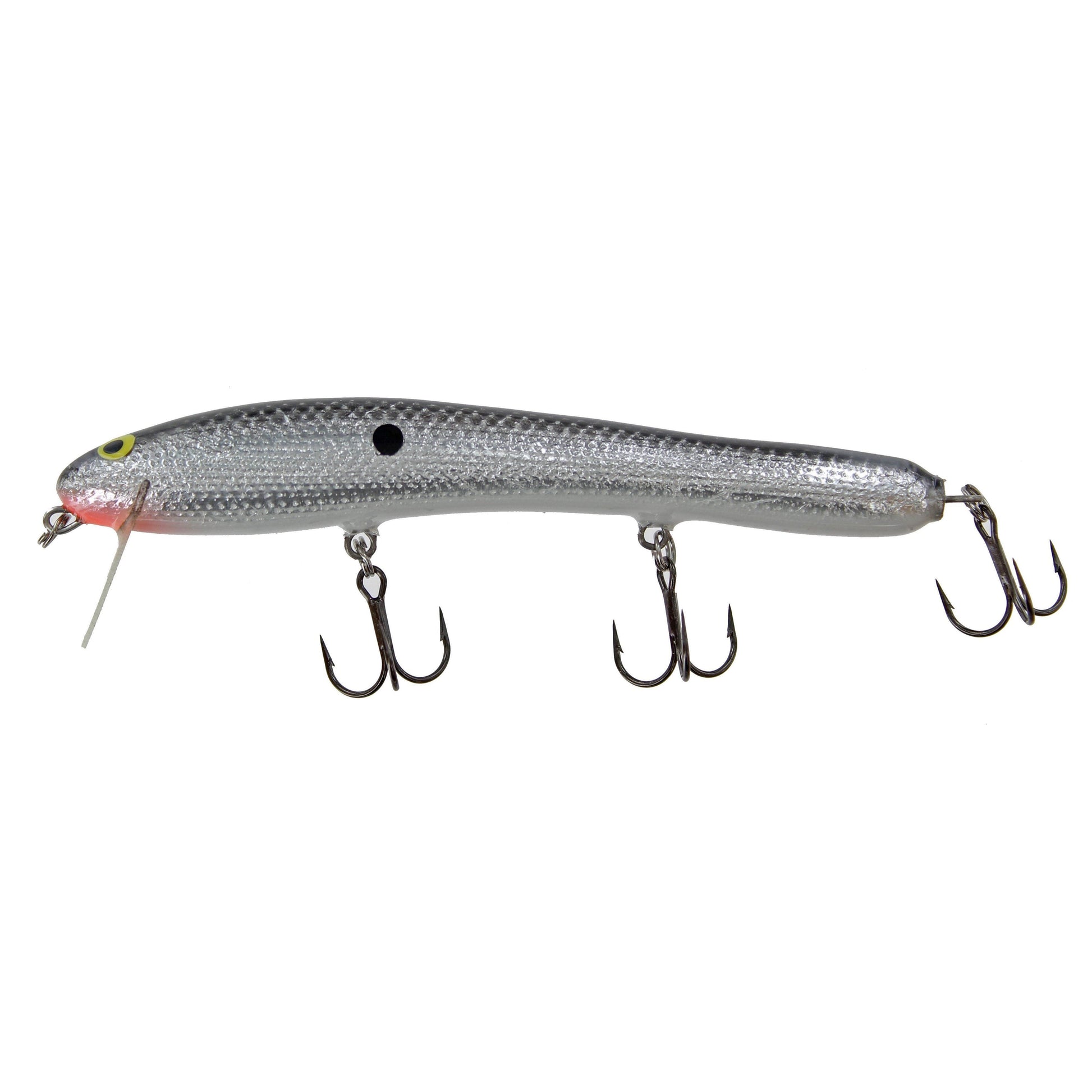 Ph Custom Lures Wake Up Topwater Wakebait-Silver Foil-