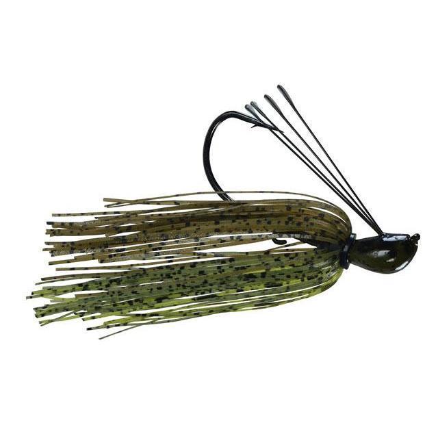 Picasso Dock Rocket Jig Watermelon Camo Chartreuse 1/2 oz 
