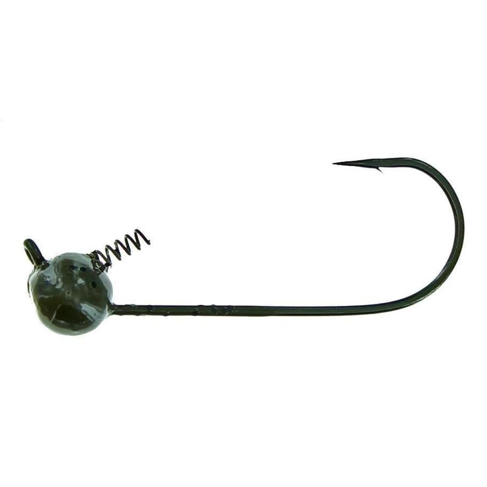 Picasso Shakedown Jighead 3Pk 1/4 oz Green Pumpkin 