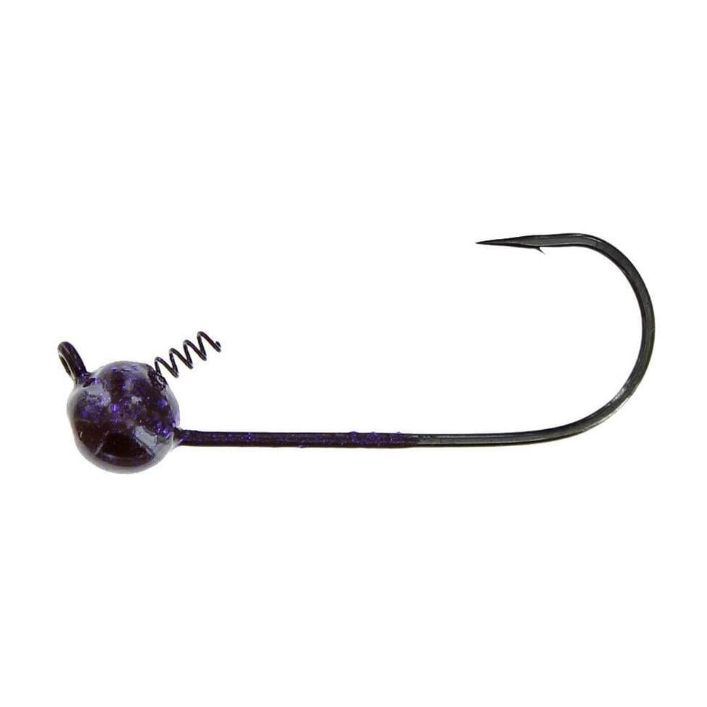 Picasso Shakedown Jighead 3Pk 1/4 oz Brown/Purple 