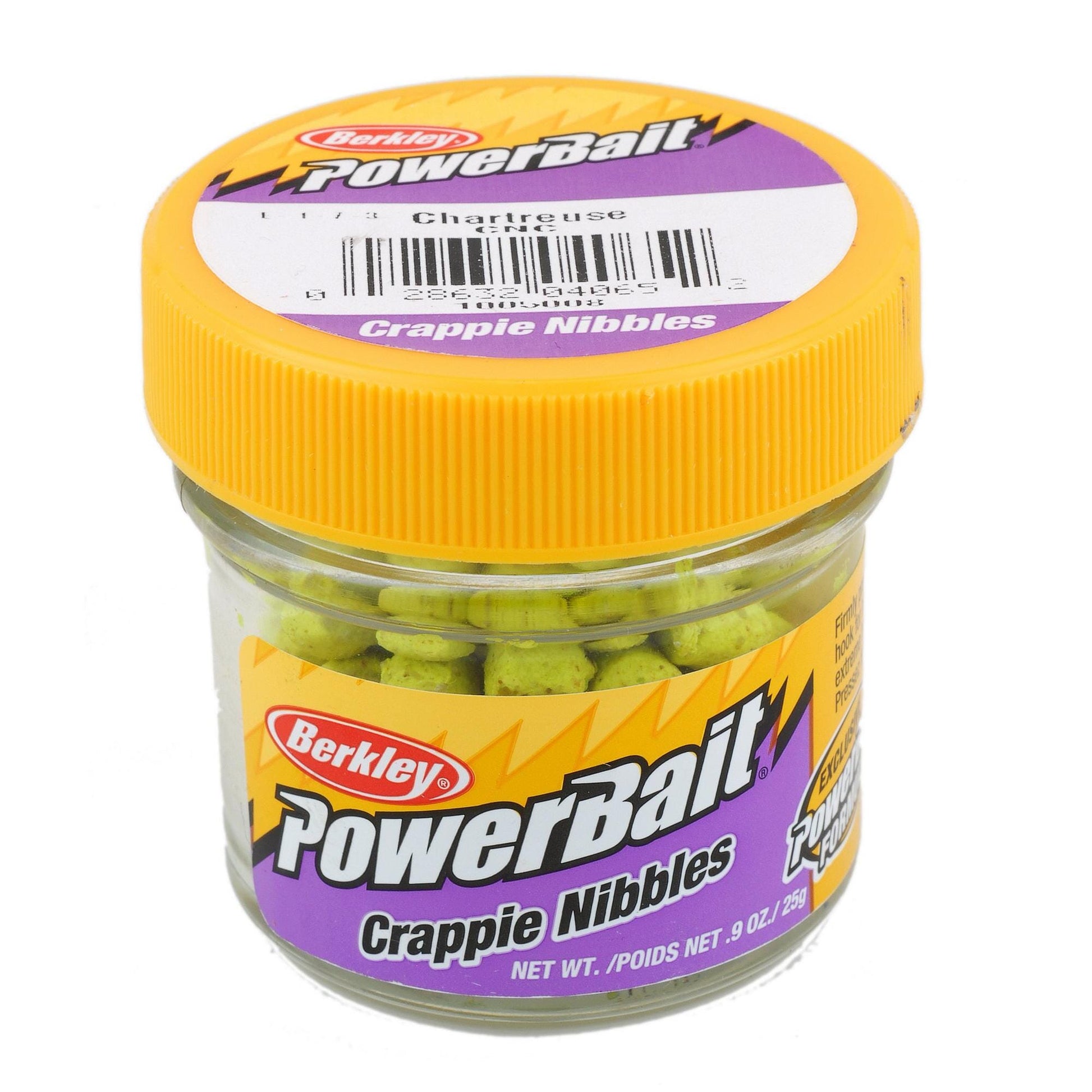 PowerBait Crappie Nibbles Chartreuse 