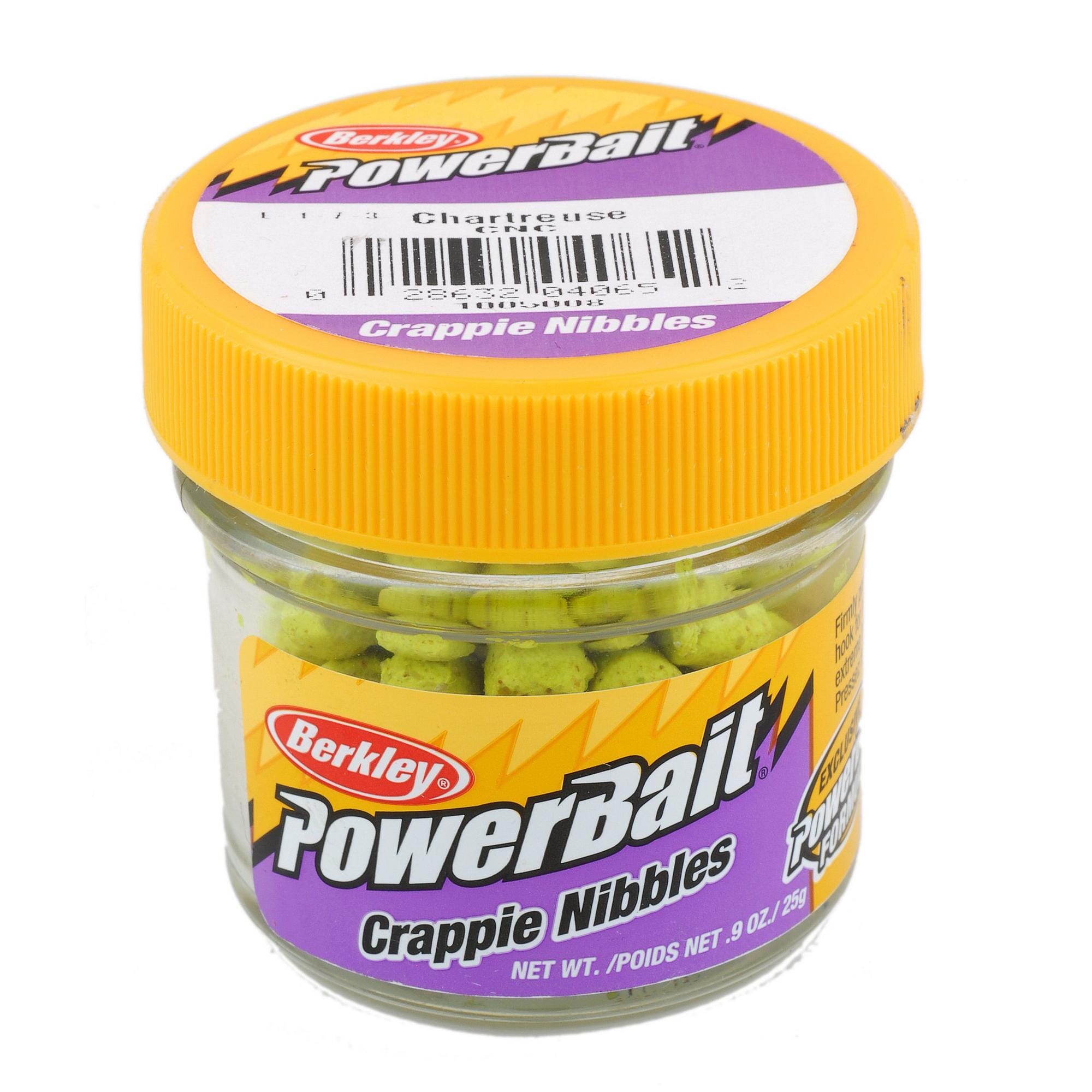 PowerBait Crappie Nibbles Chartreuse 