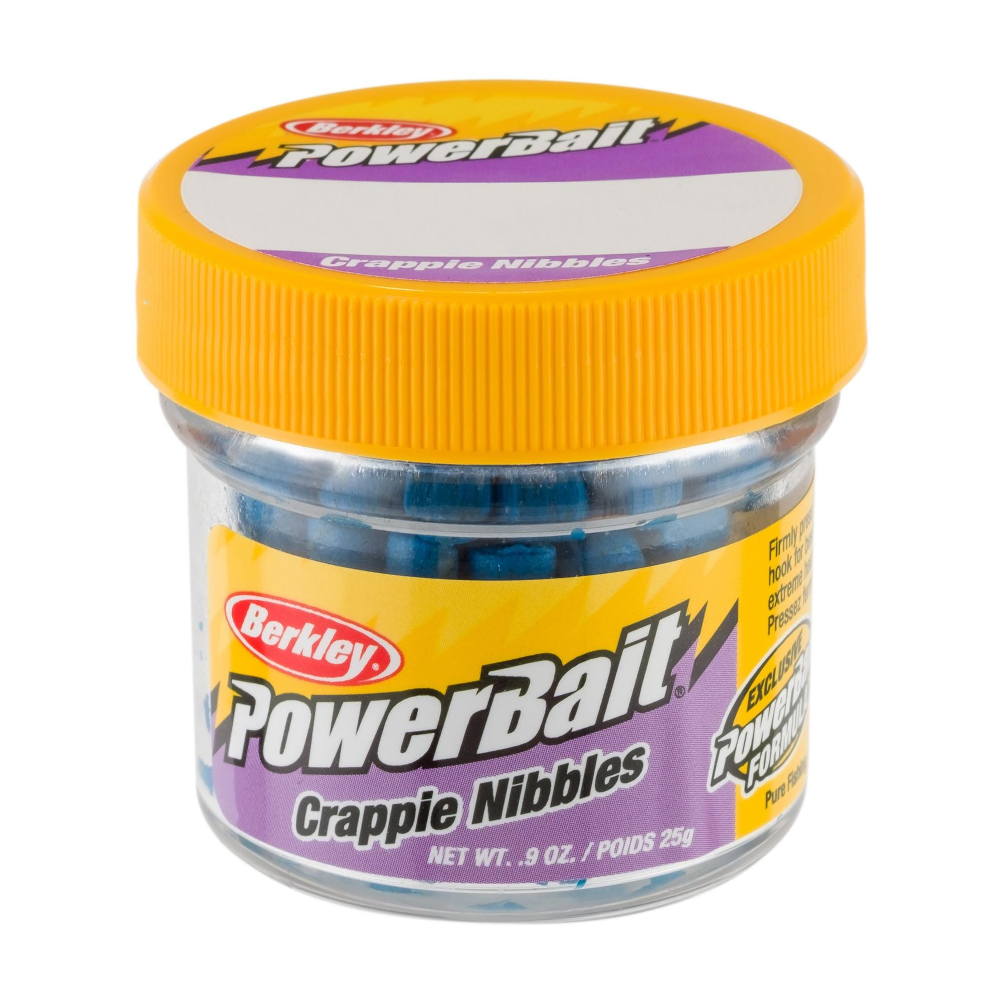 PowerBait Crappie Nibbles Blue Neon 