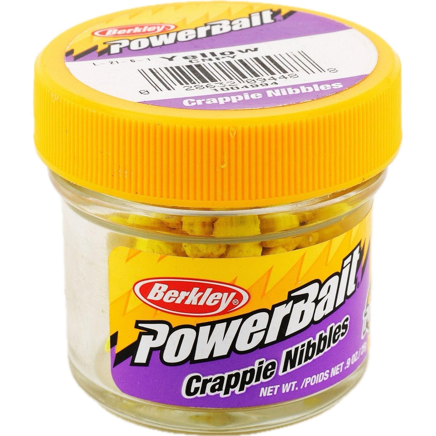 PowerBait Crappie Nibbles Yellow 