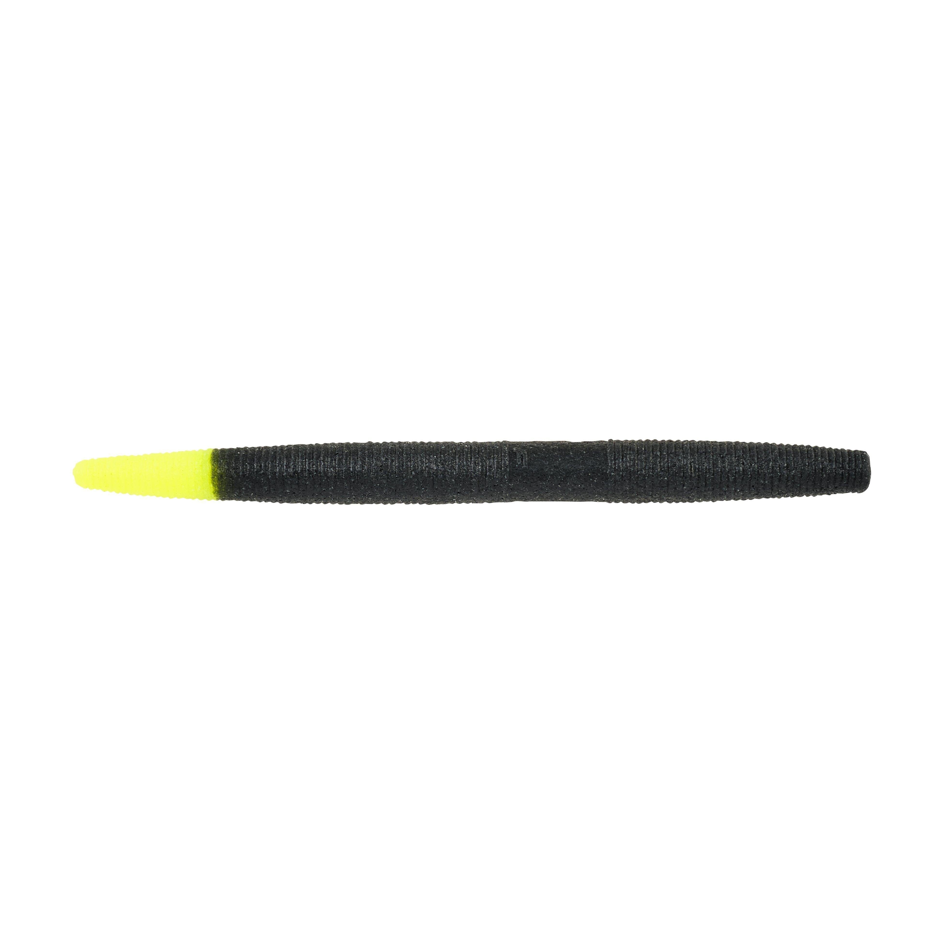 Powerbait Maxscent The General Black Chartreuse 5" 8pk 