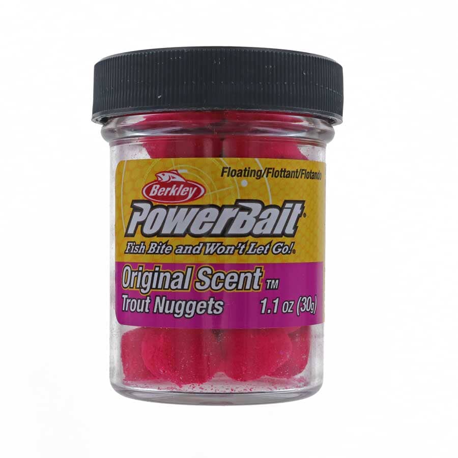 PowerBait Power Nuggets-Fluorescent Red-
