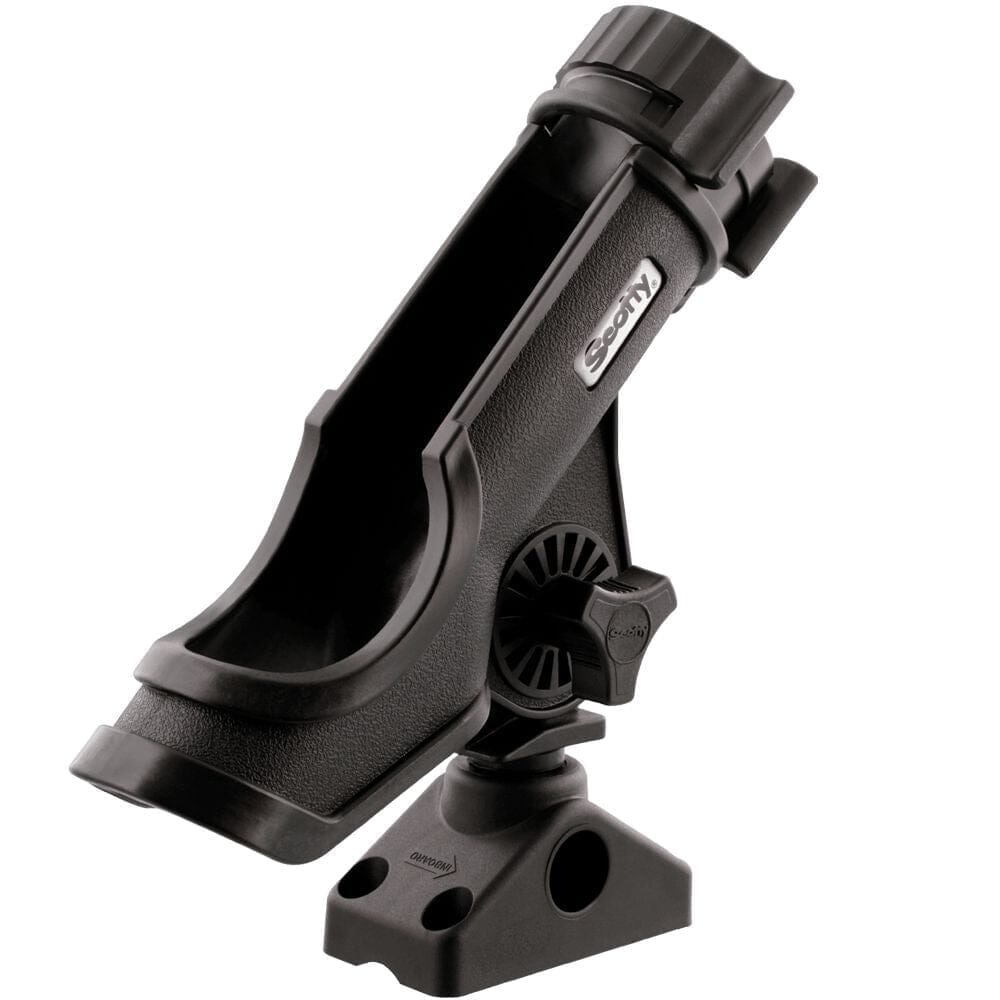 POWERLOCK ROD HOLDER - SIDE MNT - BLK 0230-BK-Black-