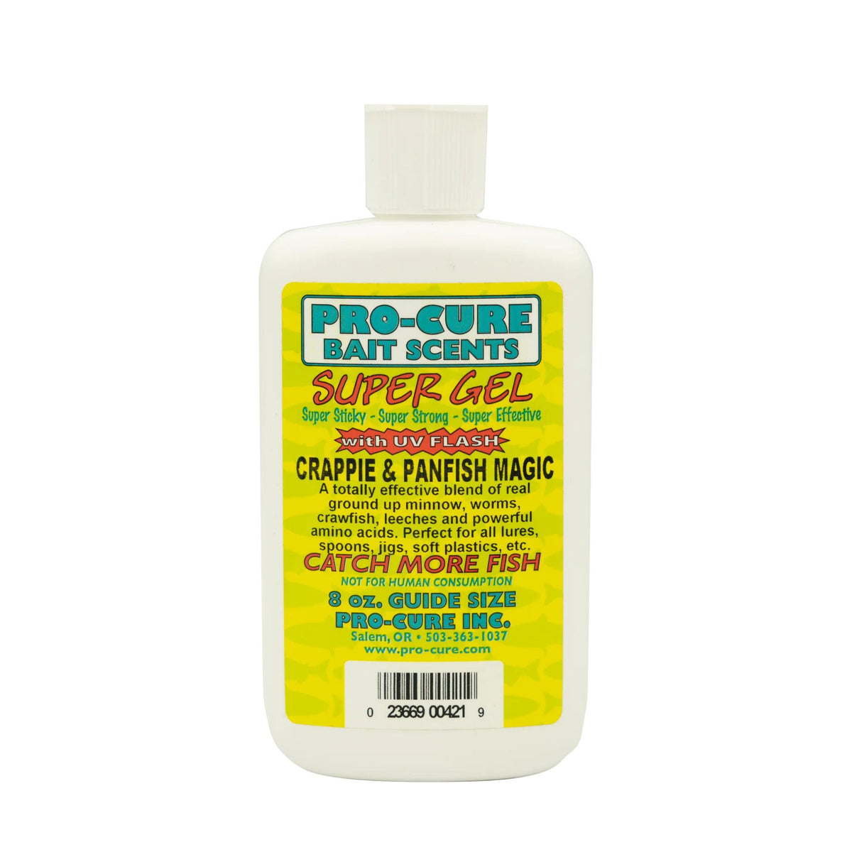 Pro Cure Bait Scent Gel 2oz Crappie/Panfish 