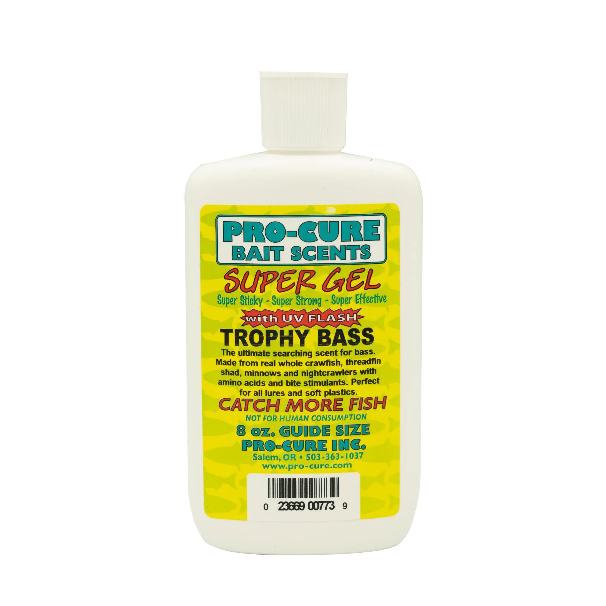 Pro Cure Bait Scent Gel 2oz Trophy Bass 