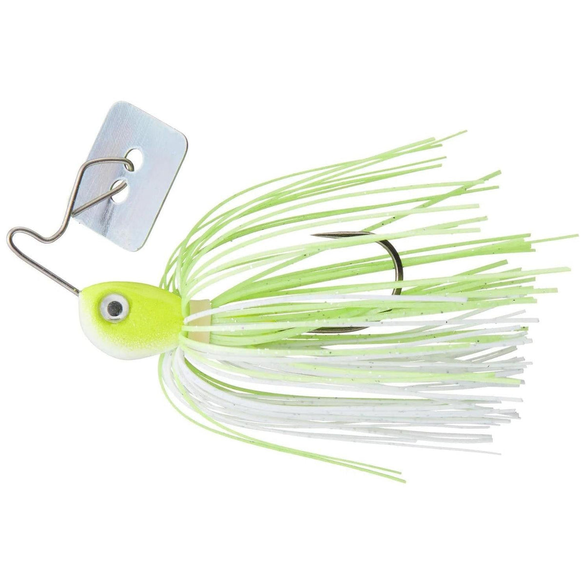 Pulse Fish Lures Side Piece Chartreuse White 1/2oz 3/0 