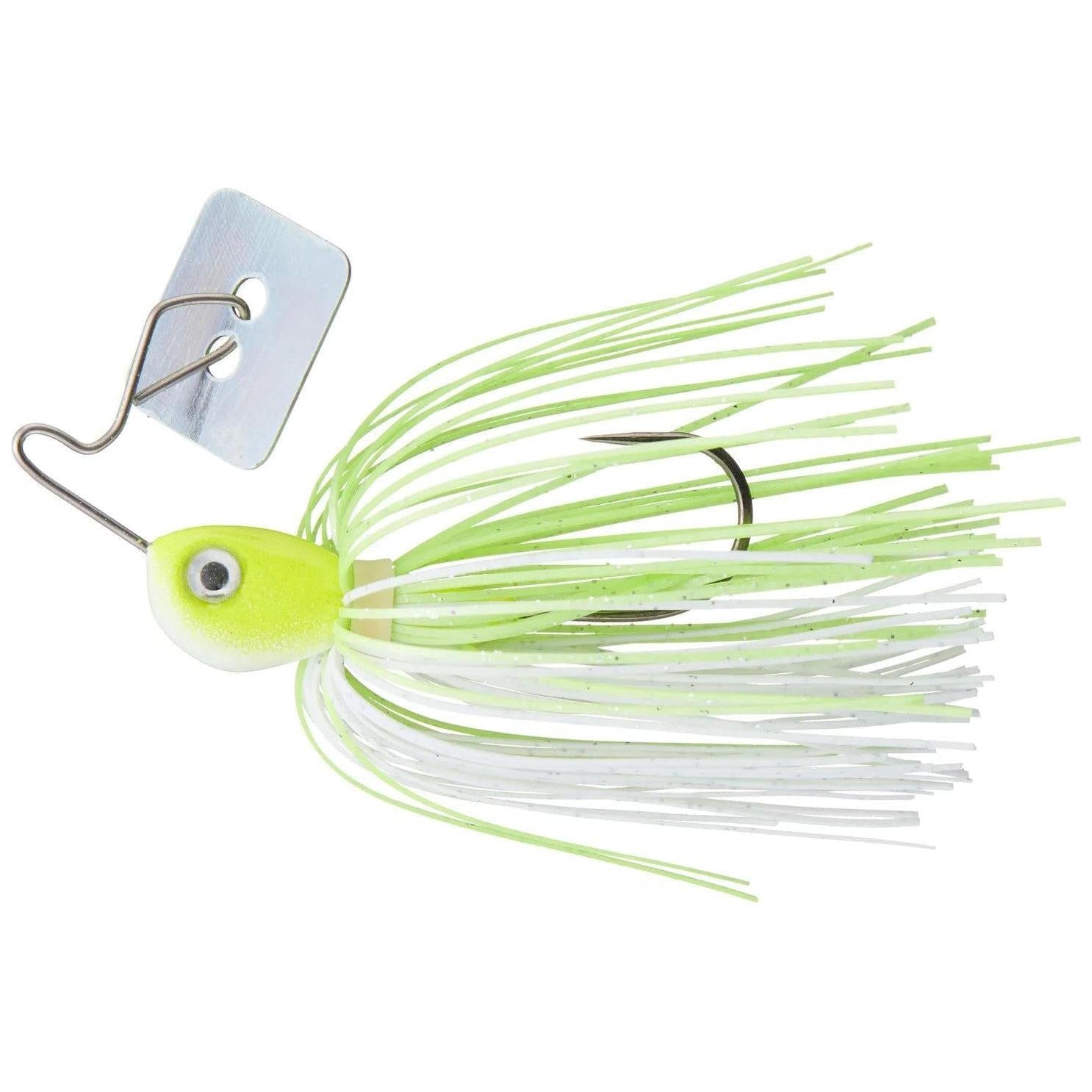Pulse Fish Lures Side Piece Chartreuse White 1/2oz 3/0 