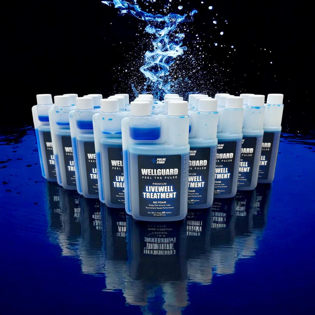 Pulse Fish Wellguard Livewell Treatment-16oz Bottle-