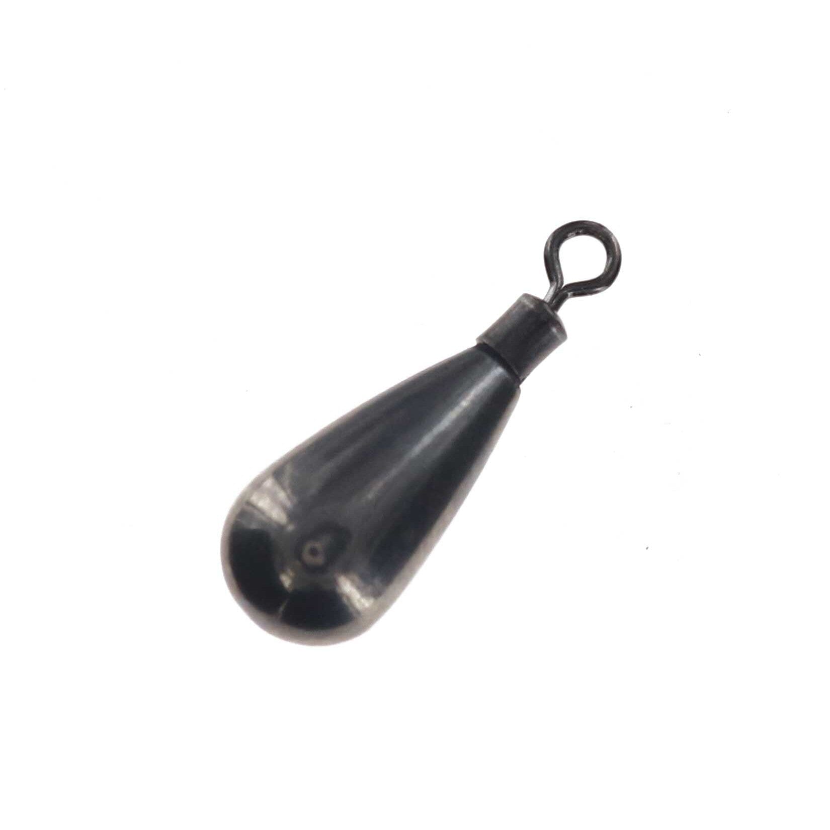 Queen Tackle Drop Shot Weight-3/16oz 4pk-Tear Drop-