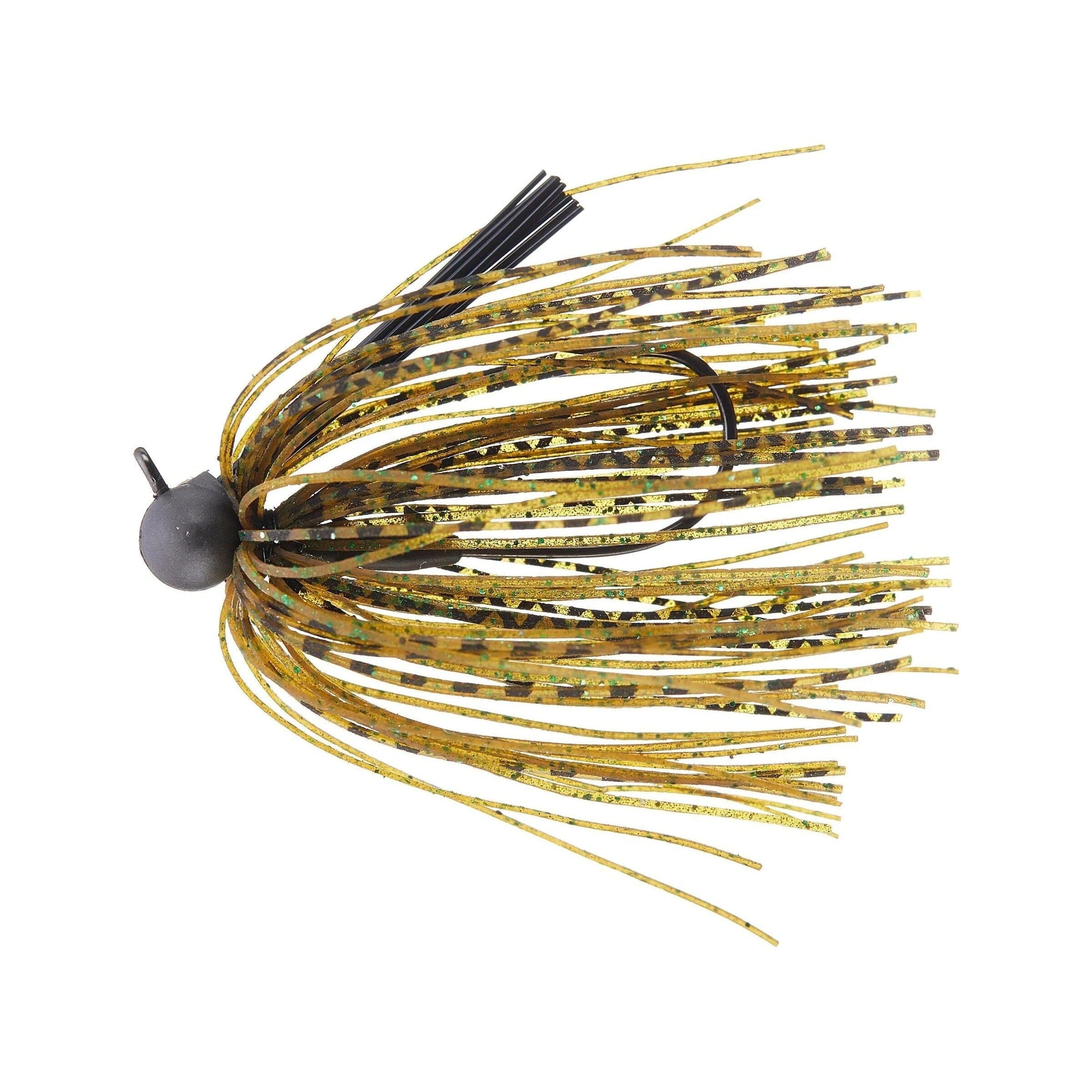 Queen Tungsten Finesse Peanut Football Jig-Green Pumpkin Green-1/4oz-