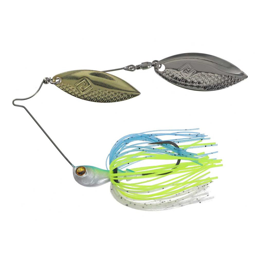 RAID Japan Level Spin Double Willow Spinnerbait-Stain Killa-1/2oz-