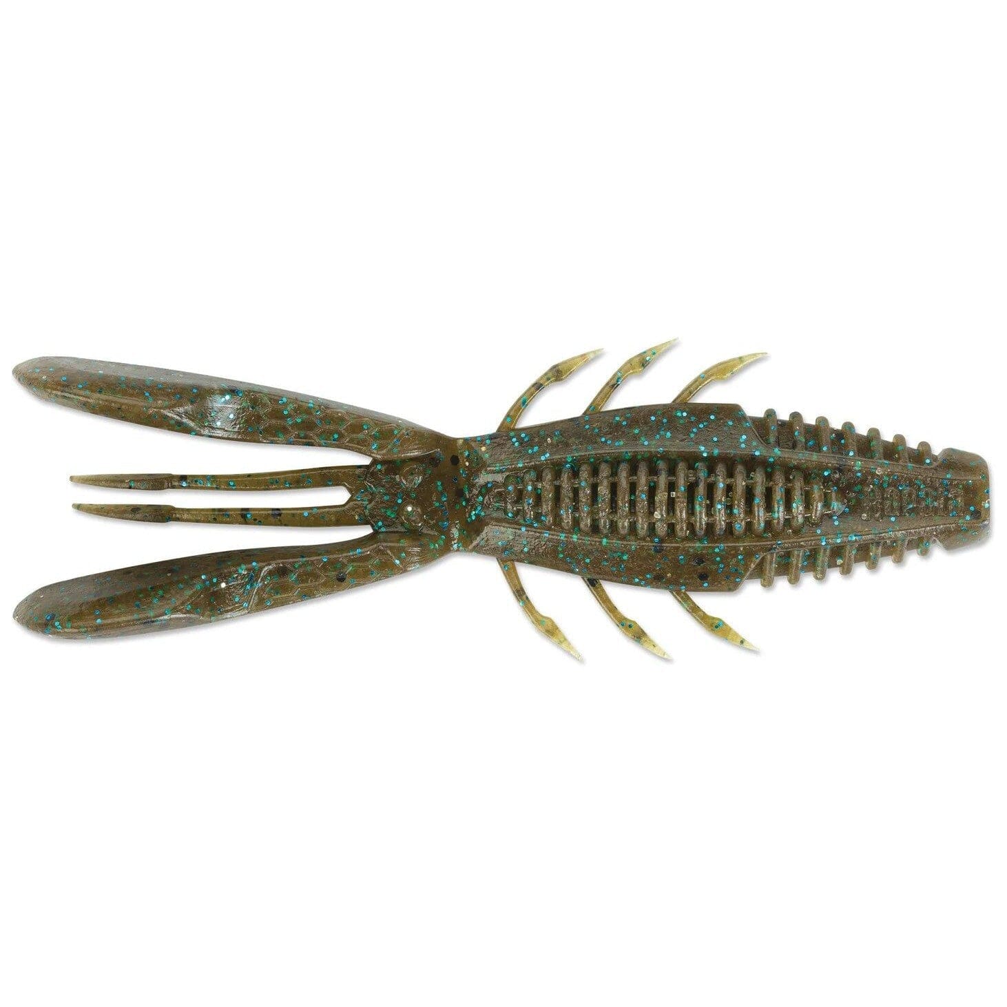 Rapala Crush City 4" Bronco Bug-Green Pumpkin Blue-