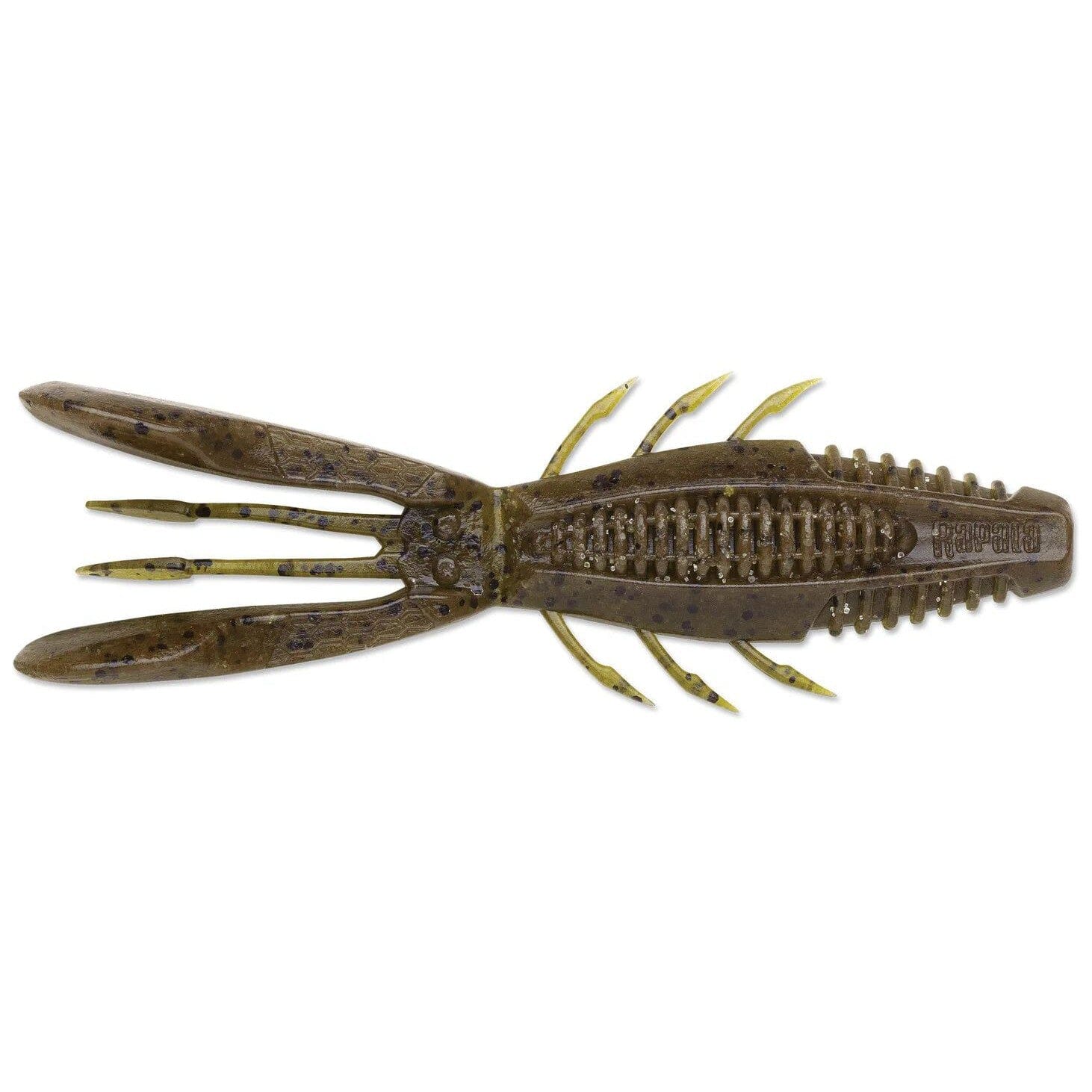 Rapala Crush City 4" Bronco Bug-Green Pumpkin Watermelon-