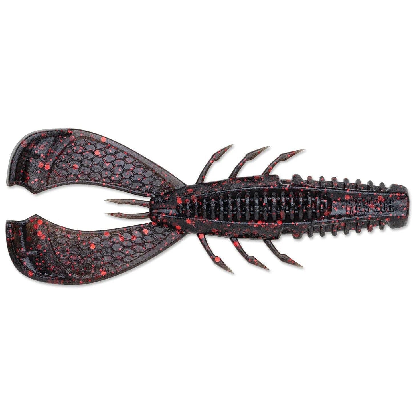 Rapala Crush City Cleanup Craw-Black Red-