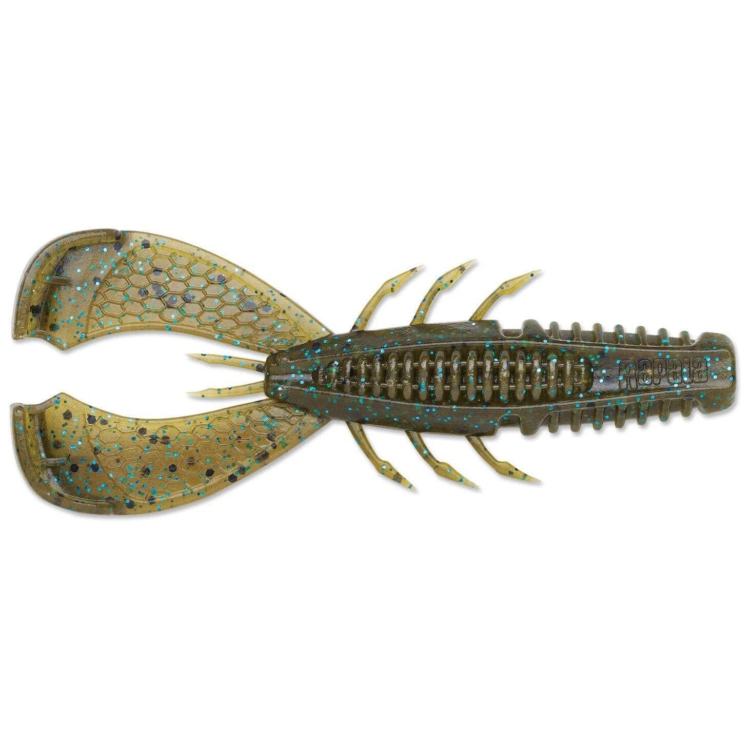 Rapala Crush City Cleanup Craw-Green Pumpkin Blue-