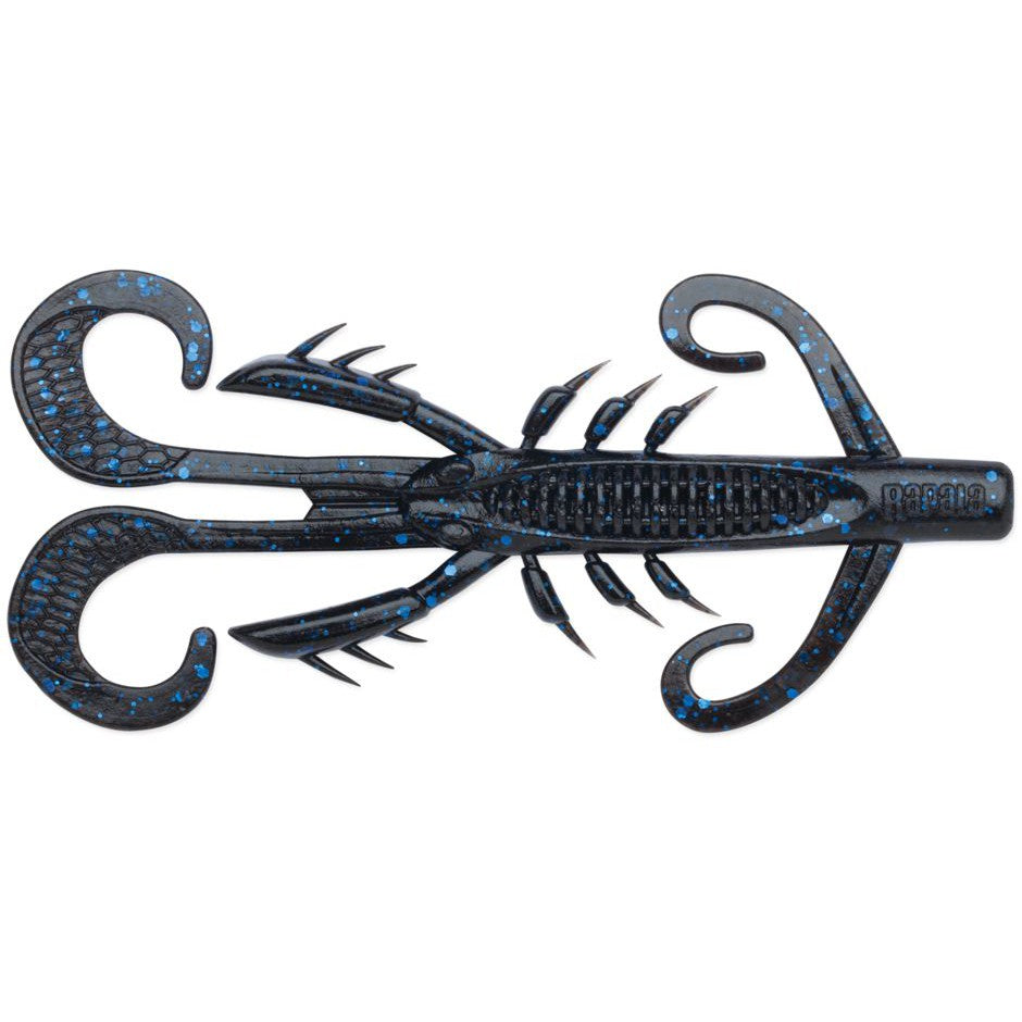 Rapala Crush City Hedgehog-Black Blue-4" 6pk-Flake