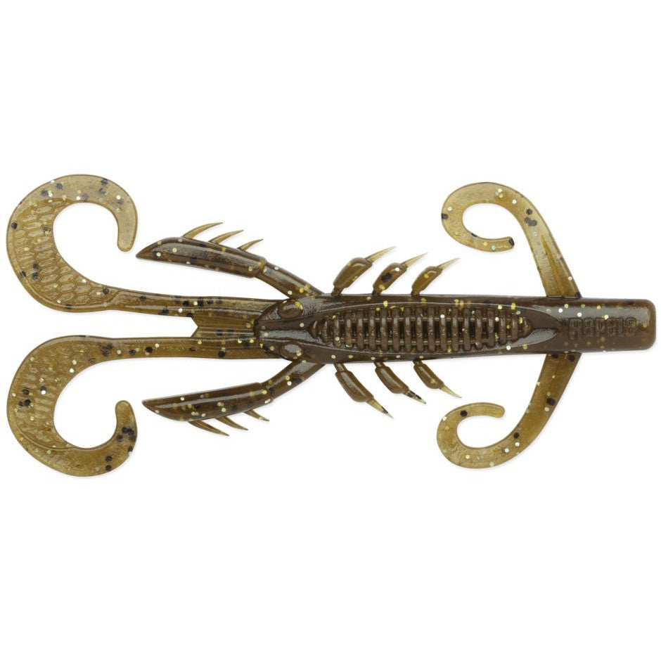 Rapala Crush City Hedgehog-Green Pumpkin-4" 6pk-Magic