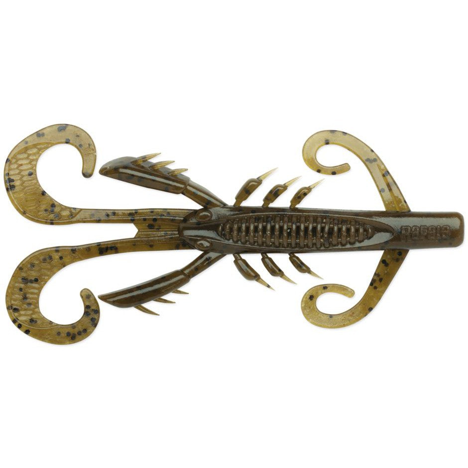 Rapala Crush City Hedgehog-Green Pumpkin-4" 6pk-None