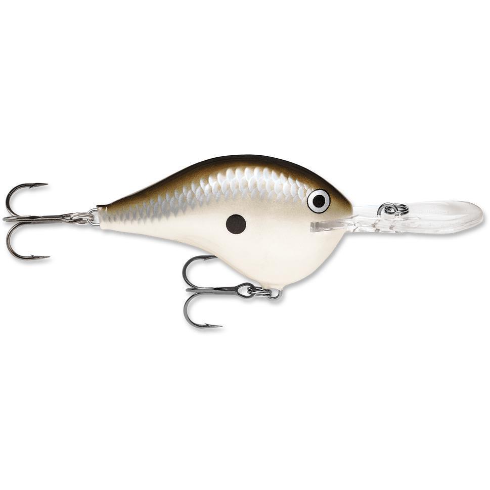 Rapala Dt 10 Crankbait-Pearl Grey Shiner-
