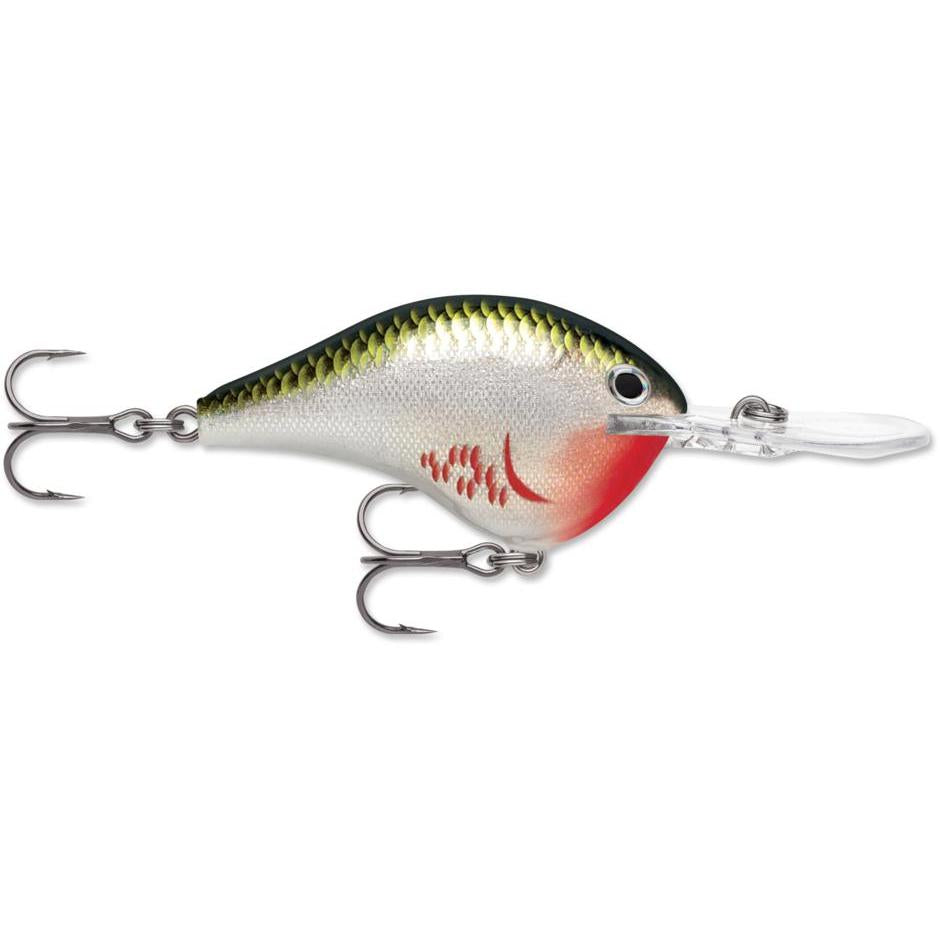 Rapala Dt 12 Crankbait Bleeding Olive Shiner 