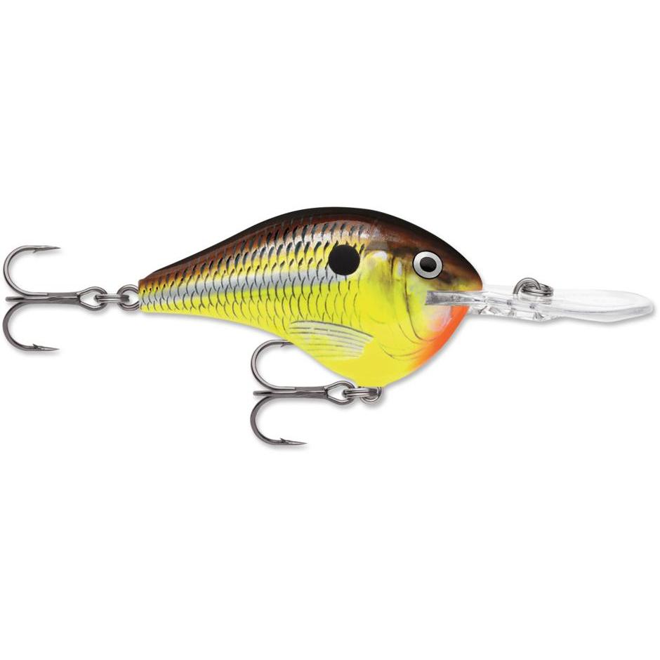 Rapala Dt 12 Crankbait Hot Mustard 