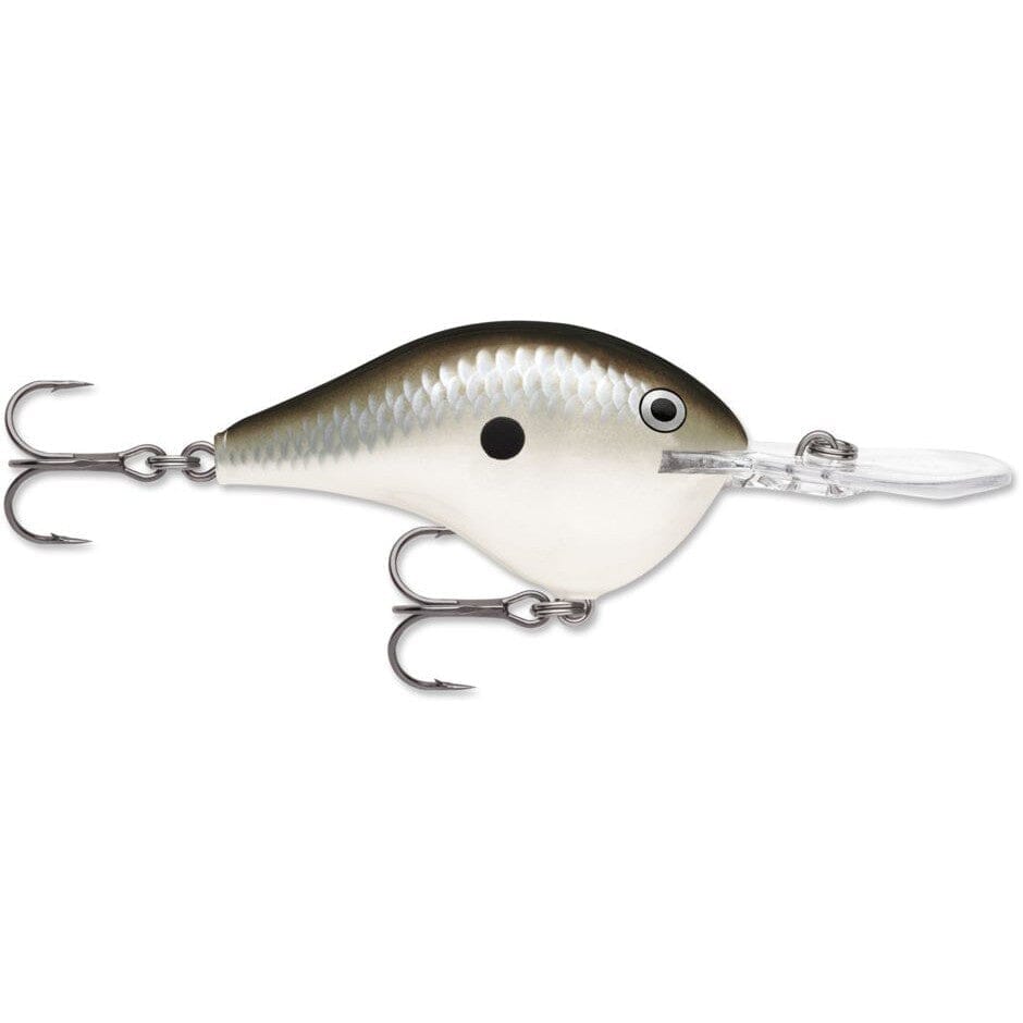Rapala Dt 16 Crankbait-Pearl Grey Shiner-