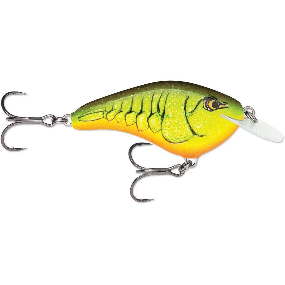 Rapala Og Slim 06-Chartreuse Rootbeer Craw-