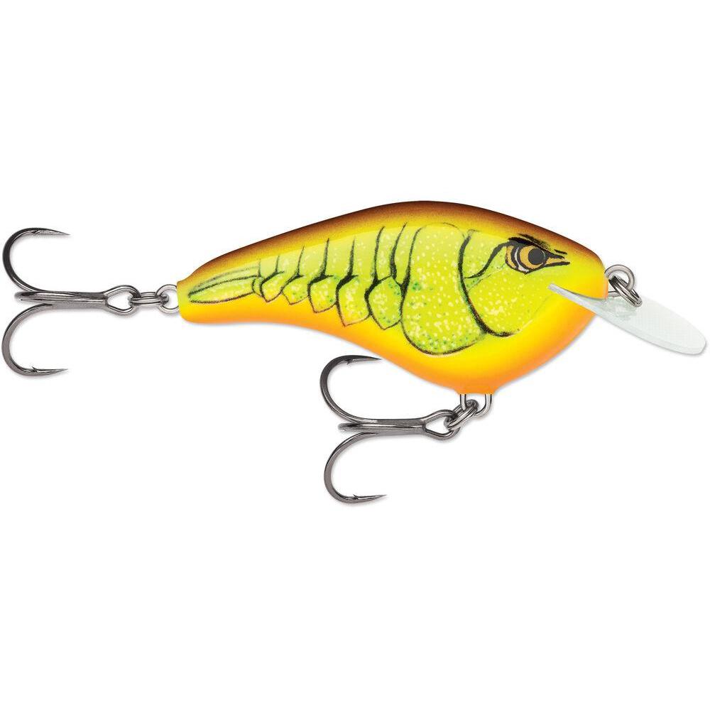 caribbean fishing lures Rapala Ott's Garage Slim Mossy Chartreuse Crawdad