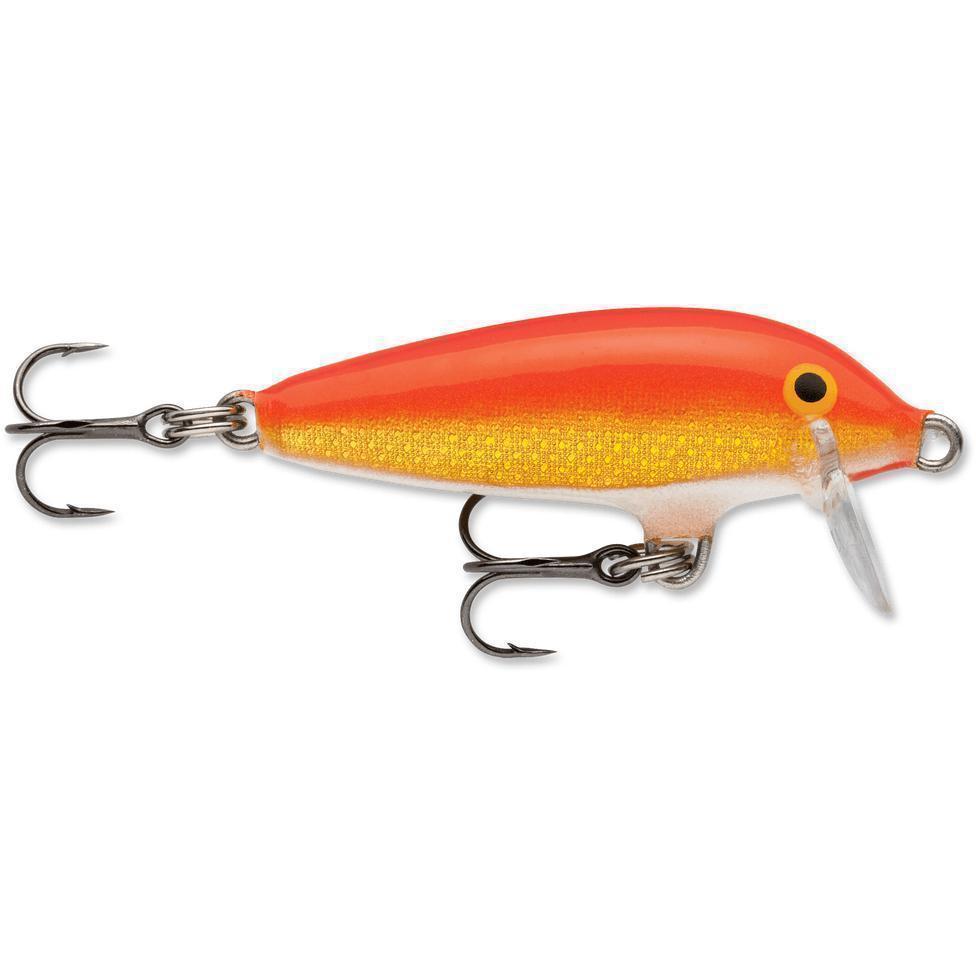 Rapala Original Floater 03-Gold Fluorescent Red-
