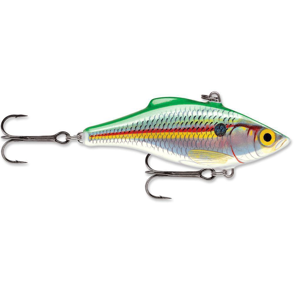 Rapala Rattlin' Rapala Lipless Crankbait-Holographic Emerald Shad-07-