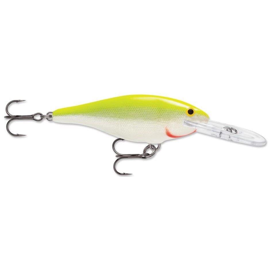 Rapala Shad Rap 05-Silver Fluorescent Chartreuse-