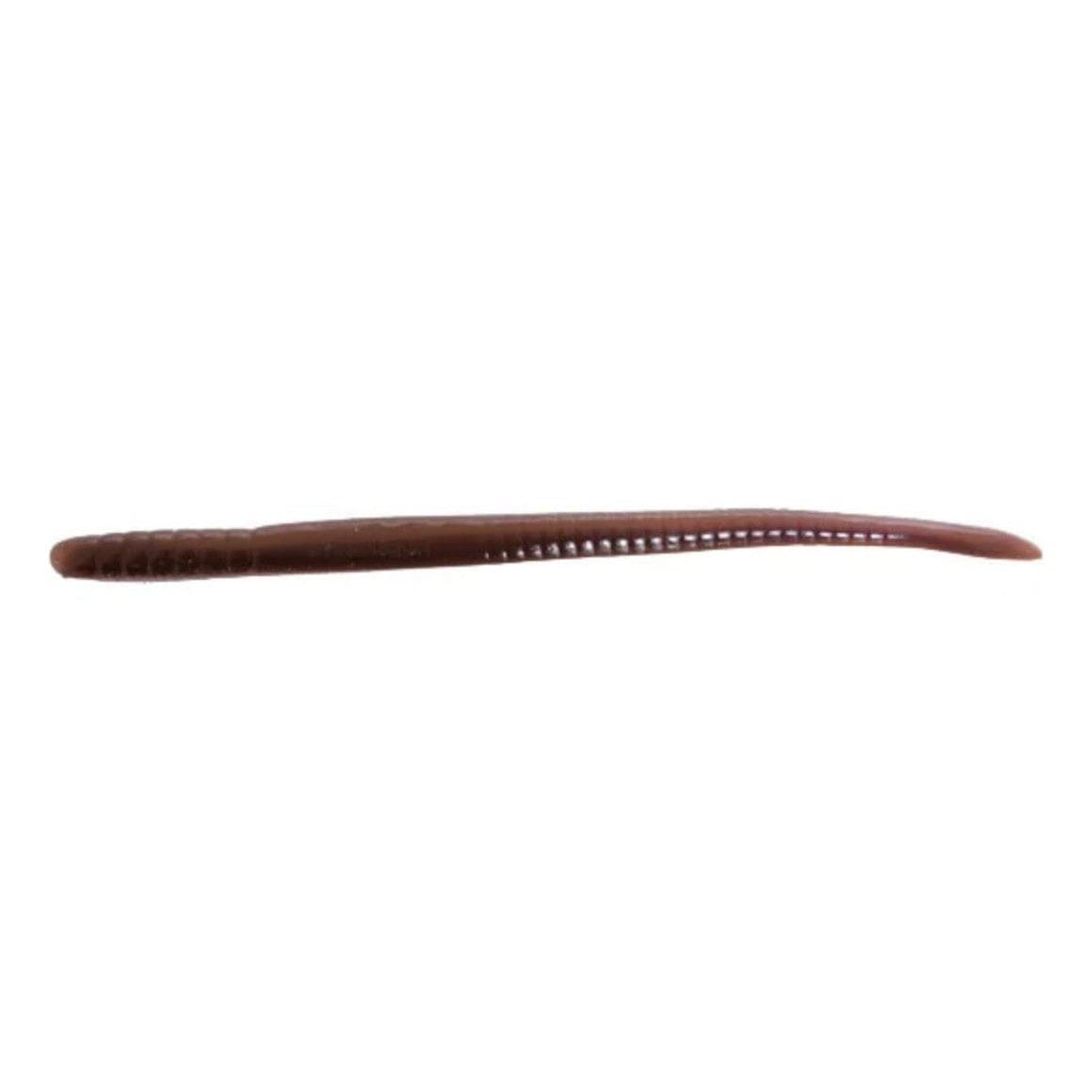 Roboworm Fat Straight Tail 4.5"-Oxblood Red Flake-