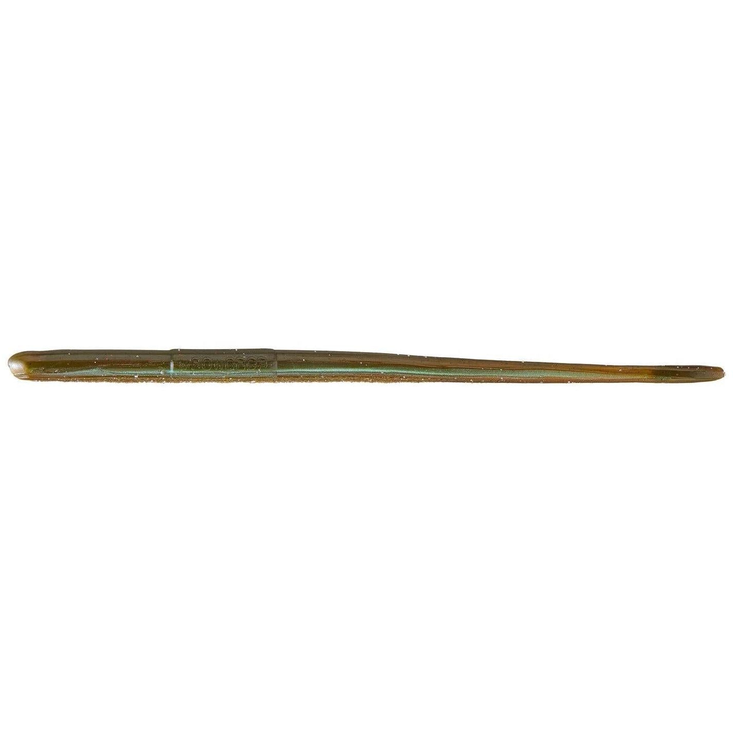 Roboworm Straight Tail Worm 6" Green Neon Pumpkin