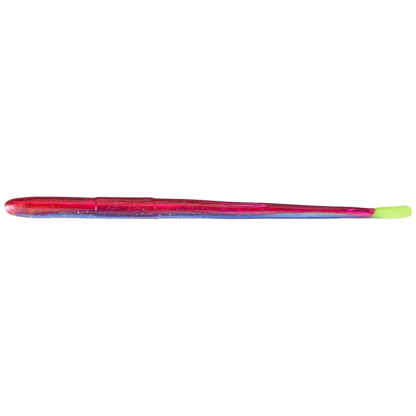 Roboworm Straight Tail Worm 6" Morning Dawn Hologram
