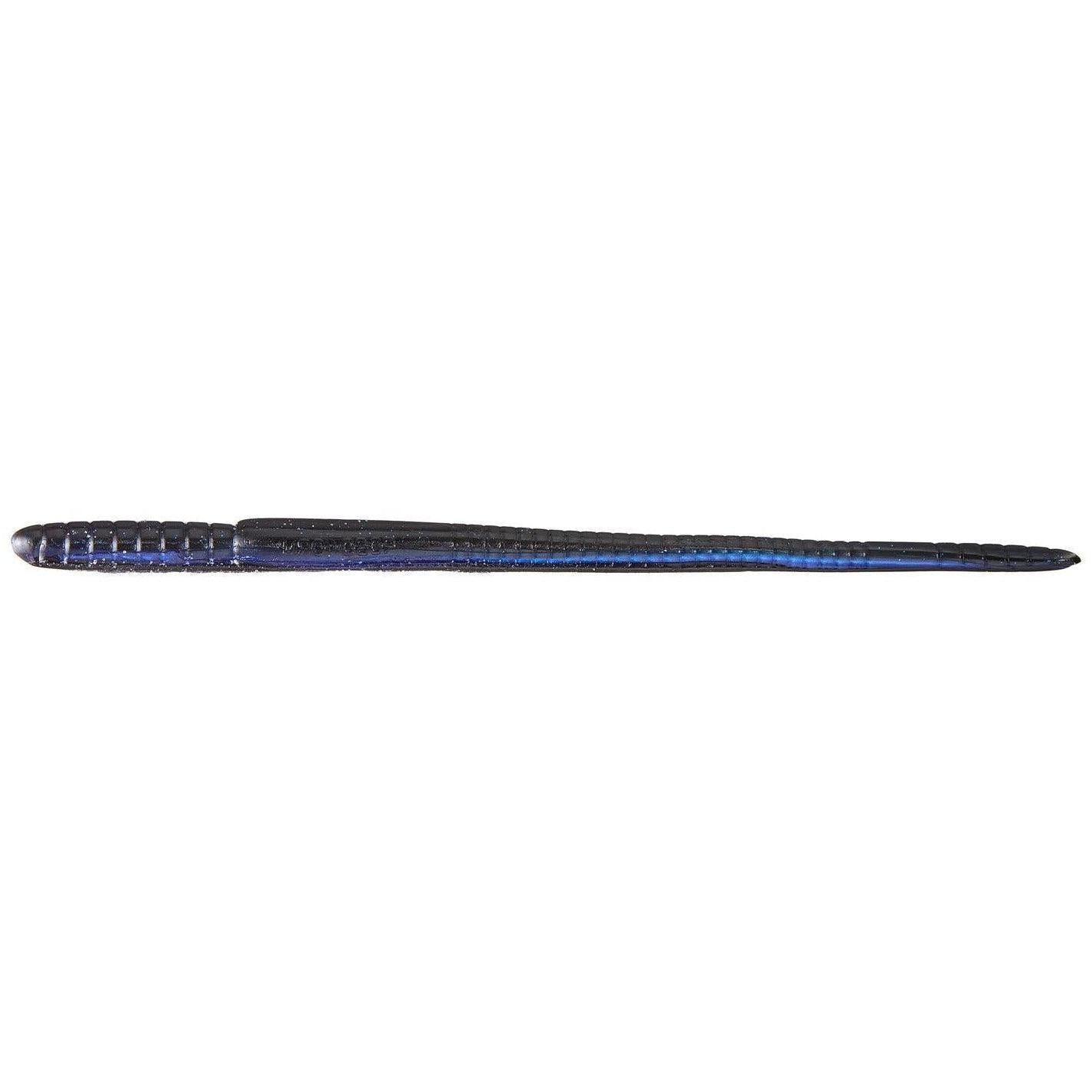 Roboworm Straight Tail Worm 7"-Midnight-